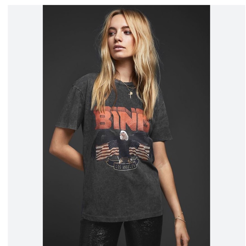 ANINE BING VINTAGE BING TEE - Picture 2 of 5